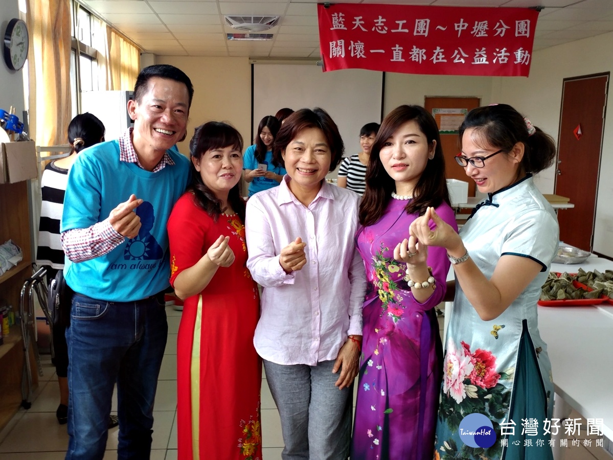 小愛集成大愛 藍天志工團與婦女團體訪弱勢院生