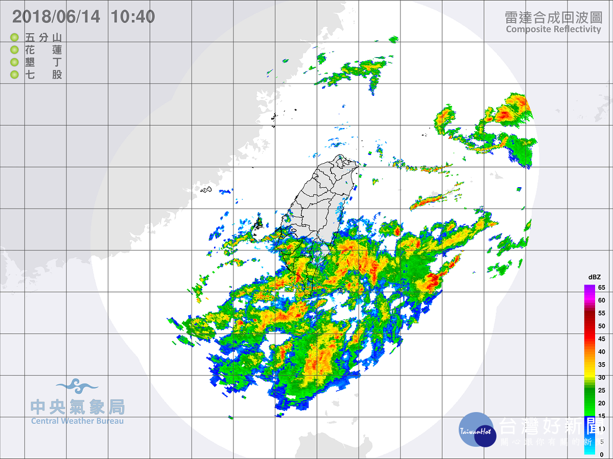 （圖／中央氣象局提供）