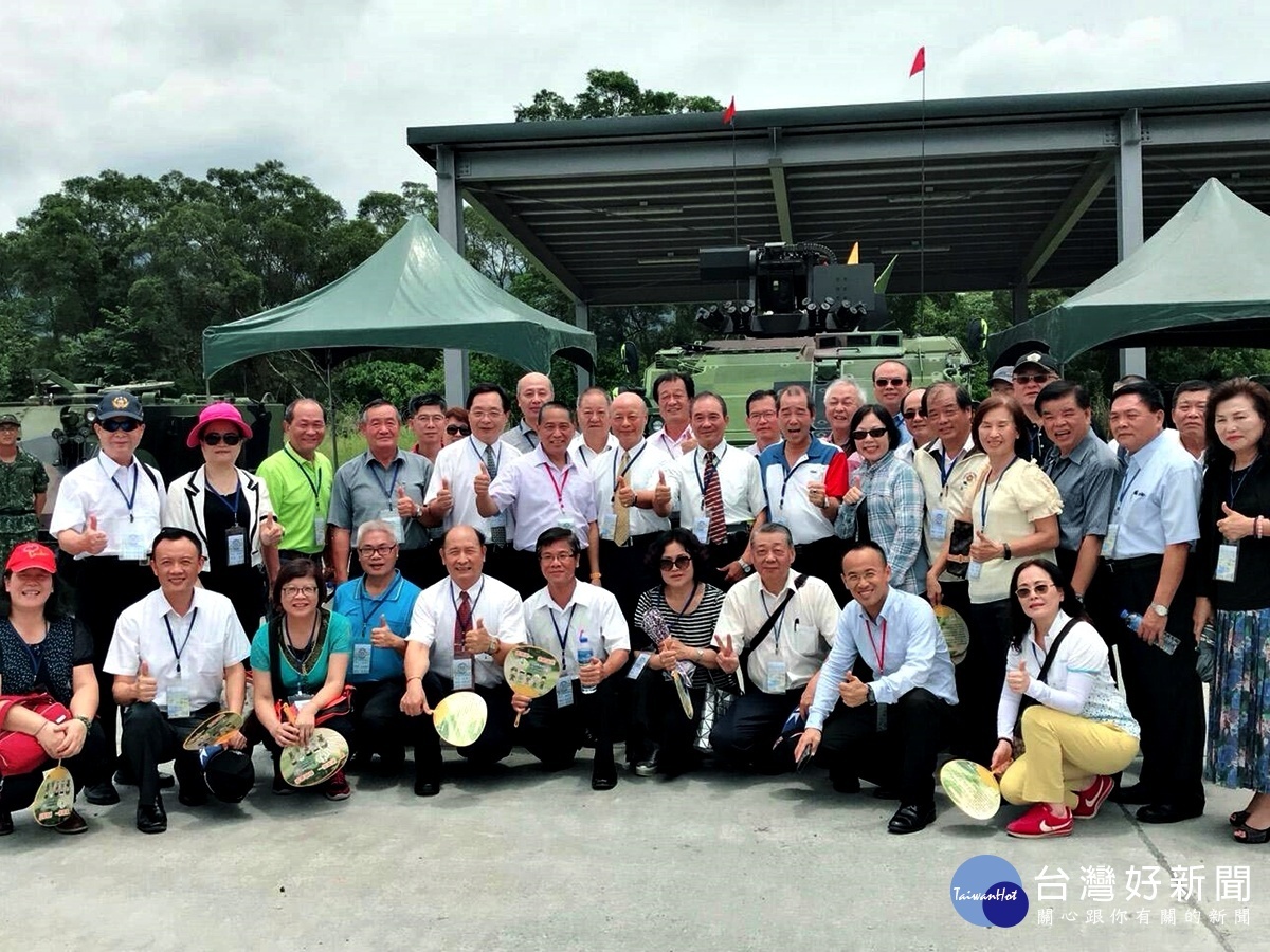 桃園市後備指揮部顧問團 參訪陸軍蘭陽地區指揮部