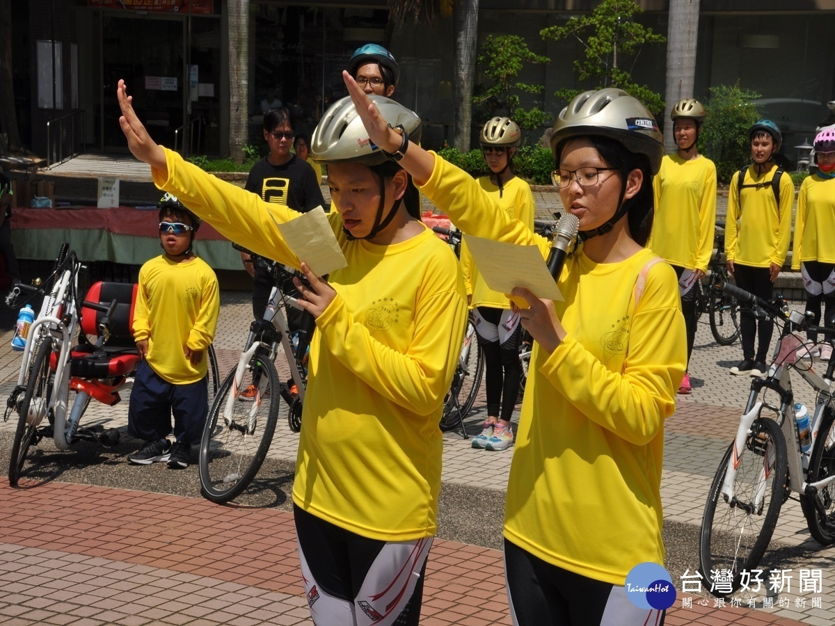 挑戰不可能的任務　中州科大身障生挑戰單車環島夢