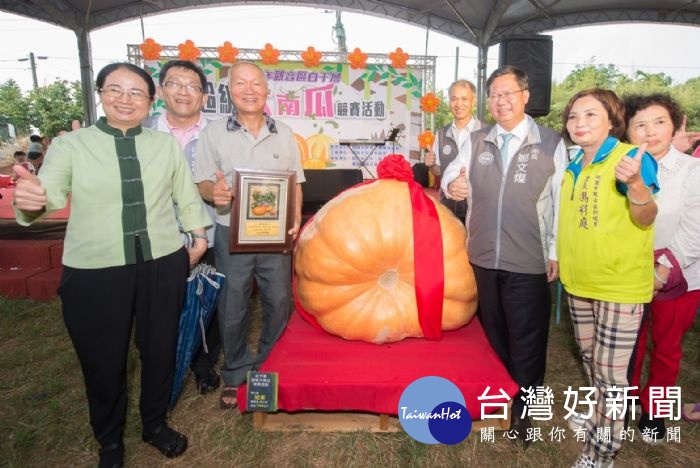 鄭市長表示,未來將擴大為南瓜節,展現在地特色。