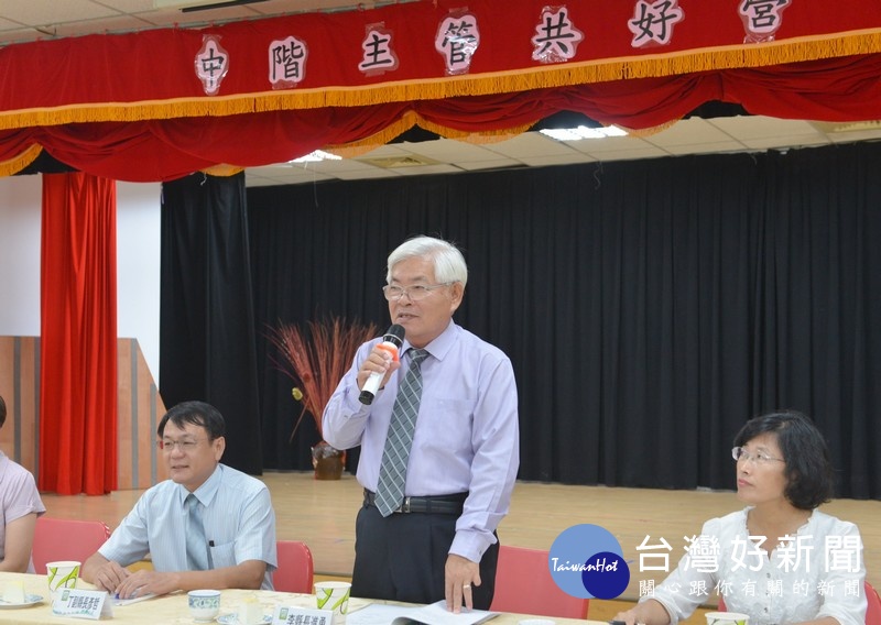 雲林縣政府為培養中階主管危機處理能力並凝聚團隊向心力,舉辦中階主管科長班共好營的研習活動。(記者陳昭宗拍攝)