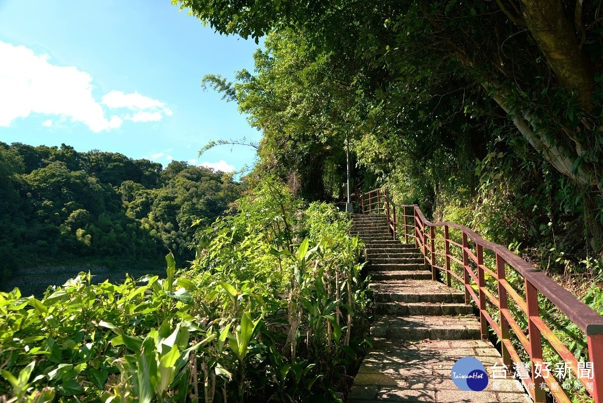 湖底步道沿線景緻(圖/台北市大地工程處提供)