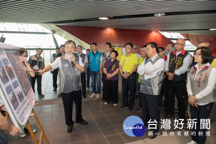 鄭文燦表示,將讓機捷小站成為歷史,變身成為最好的田園別墅區。