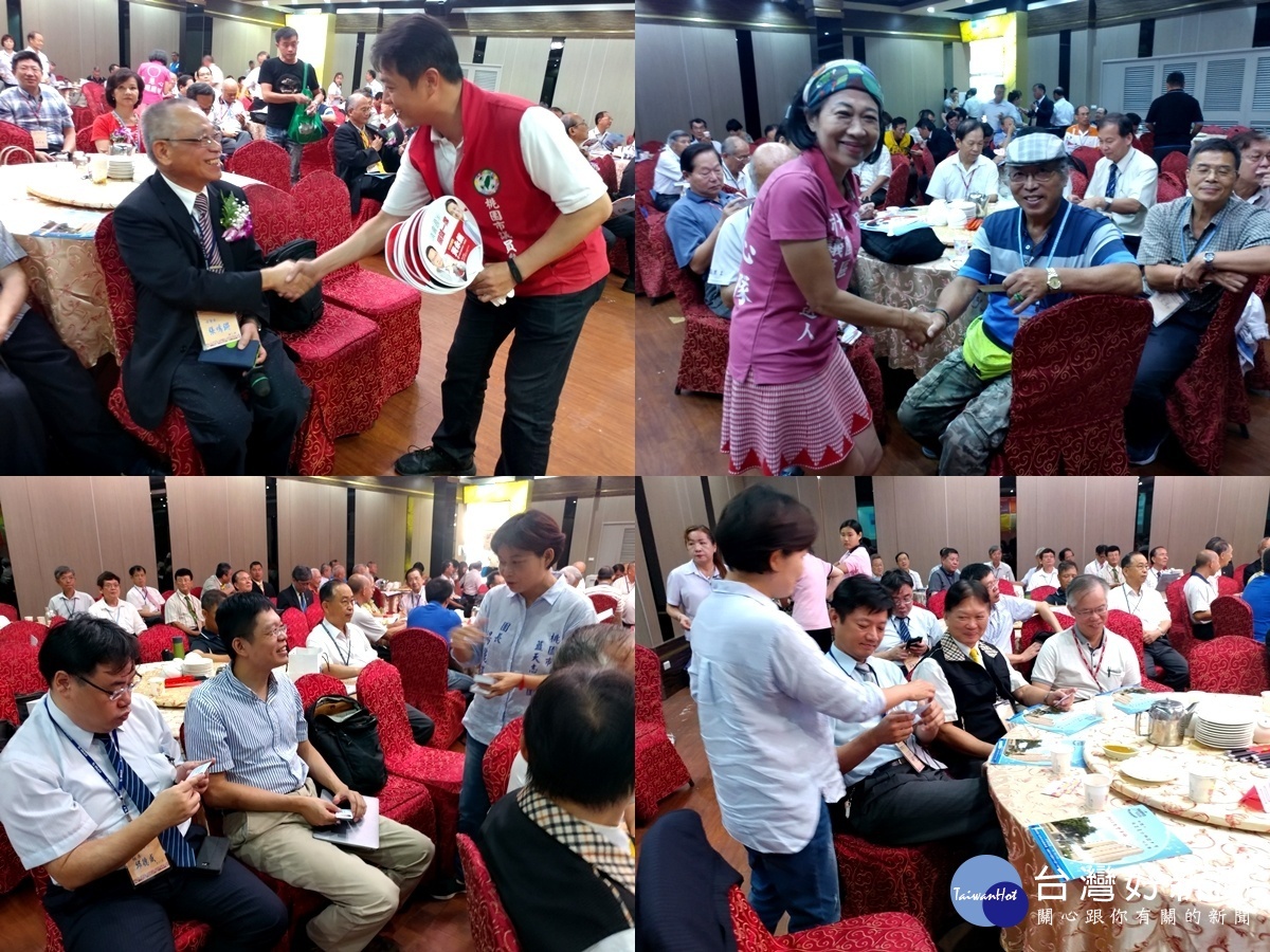 國立北科大桃園校友會 五化管理服務校友(市長與市議員候選人都前來拜票)