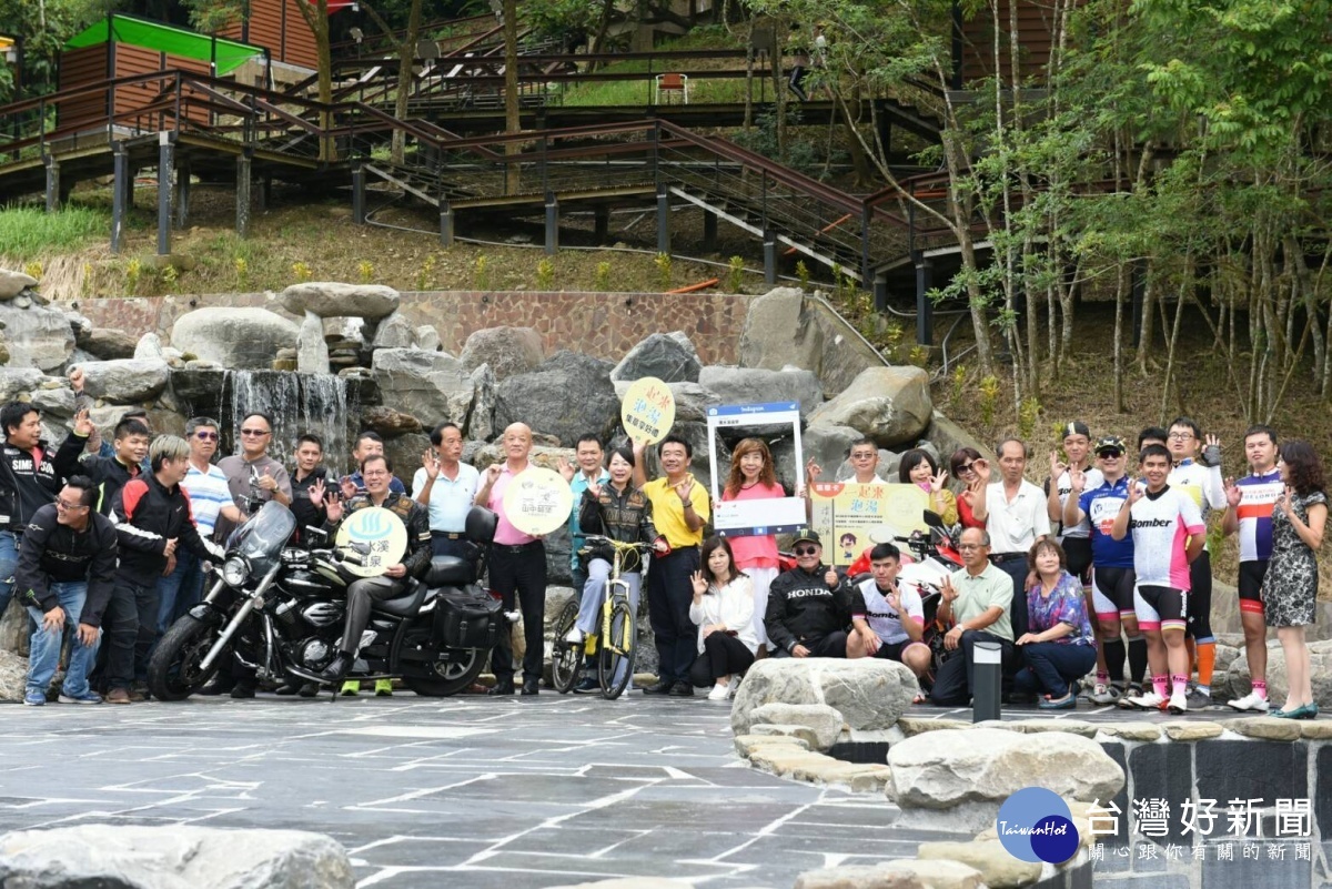西拉雅黃金台三線澐水溪溫泉熱情啟用，邀您一起來泡湯