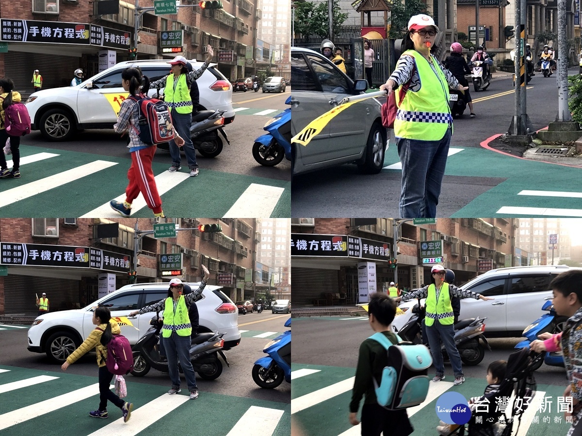 志工媽媽要改變環境 將參選里長為民服務(做交通導護)