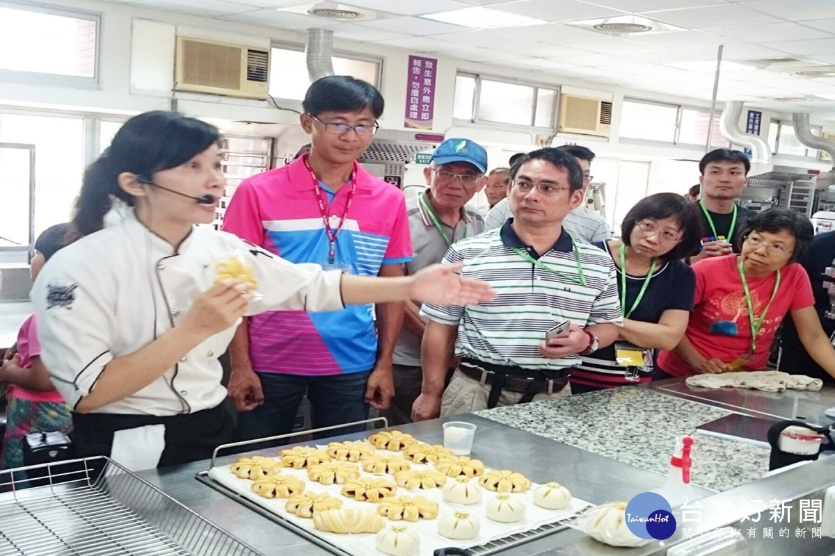 花式饅頭製作解說。