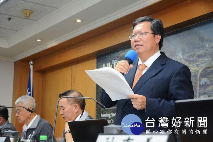 鄭文燦表示,市府將兼顧桃園發展需要及財政穩健原則,持續推動市政。