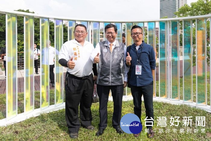 鄭文燦表示,機捷A22老街溪站,市府已和交通部鐵道局協商,完成後先通車至A22站,預計再過3至4年就可通車。