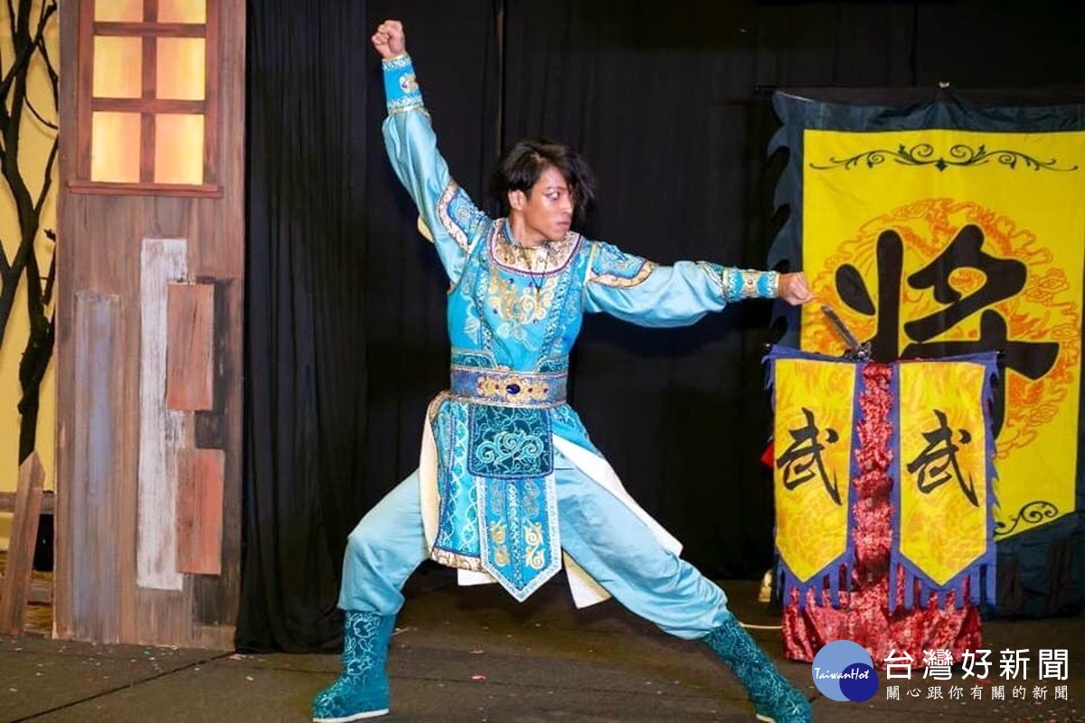 蔡謹丞參賽的整體造型以少年將軍為主題，讓帶有台灣在地之美的元素在國際舞台上綻放。