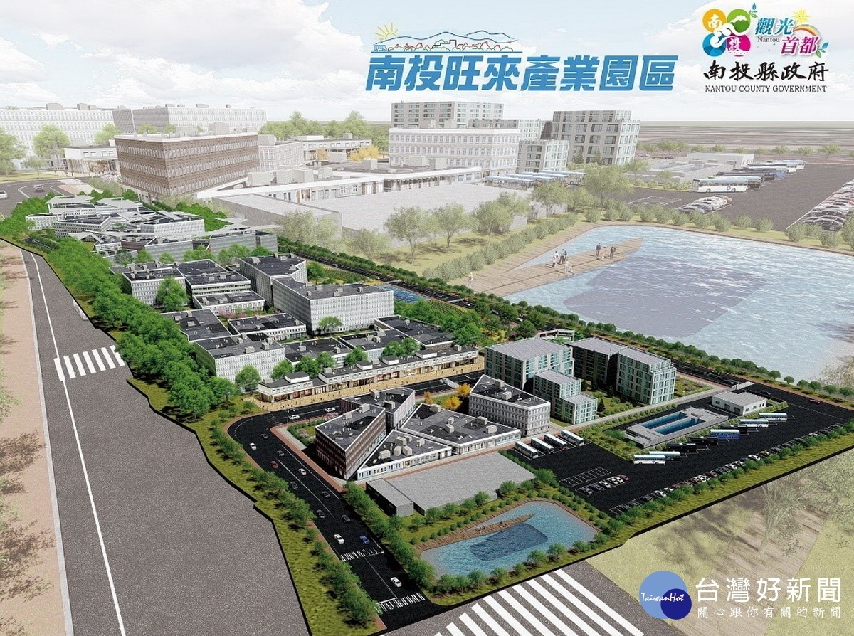 南投旺來園區基地。(記者扶小萍攝)