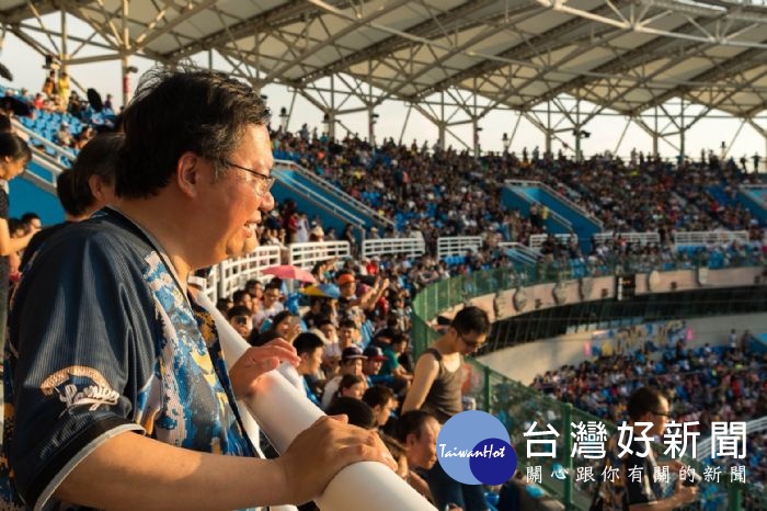 桃園市長鄭文燦,出席2018阿迷趴「桃園市金門日」。