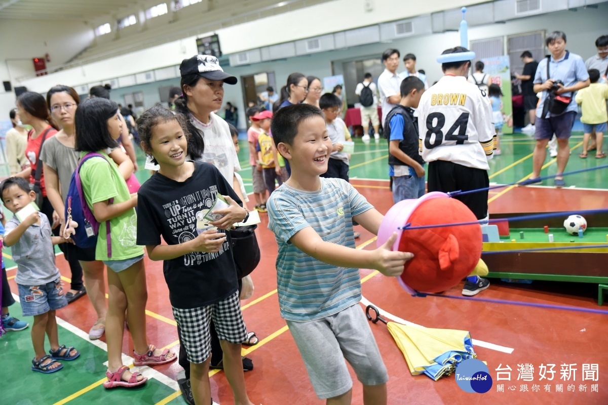八德親子園遊會中,將有「好書交換」、「闖關遊戲」等活動。