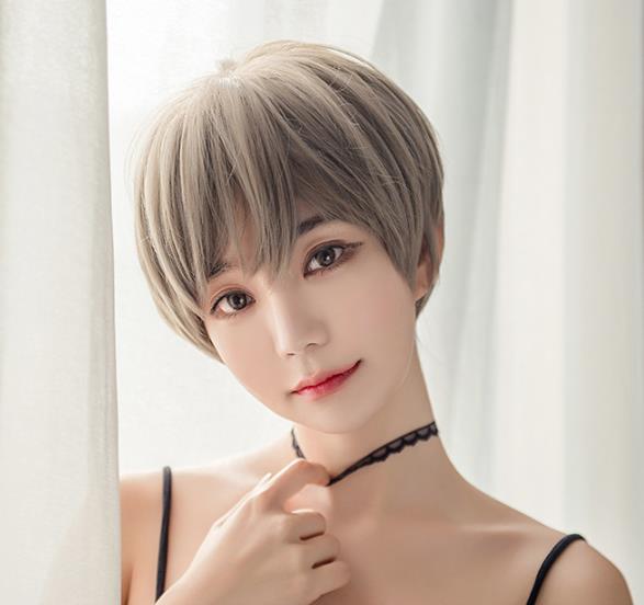減齡小顏的俐落造型。(圖/來自Taobao/eros提供)