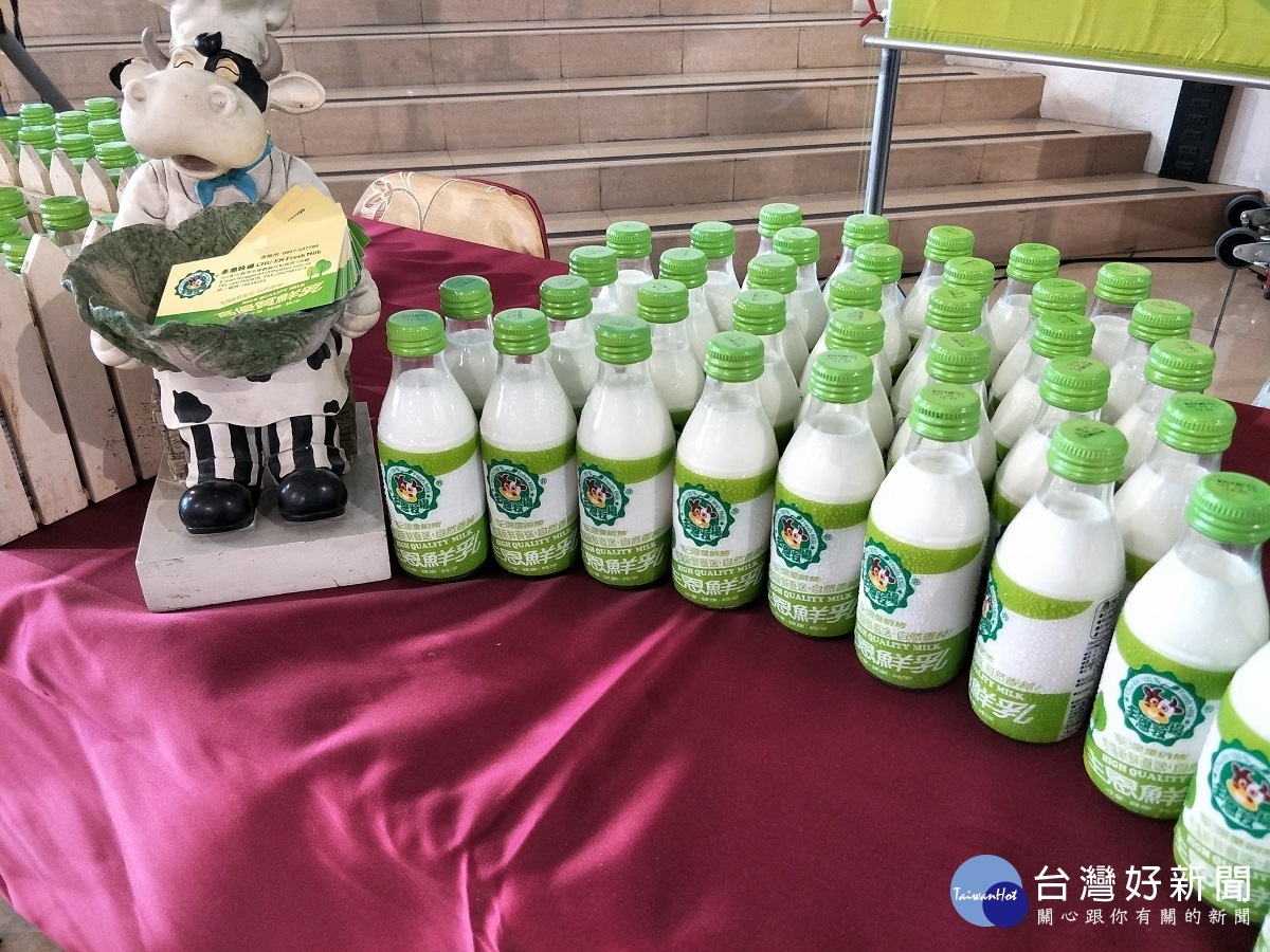 彰化優質乳品。圖/記者鄧富珍攝