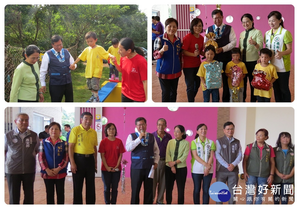 鄭市長表示,預定在3年內非公共化幼兒園與公共化幼兒園比例將達6比4。