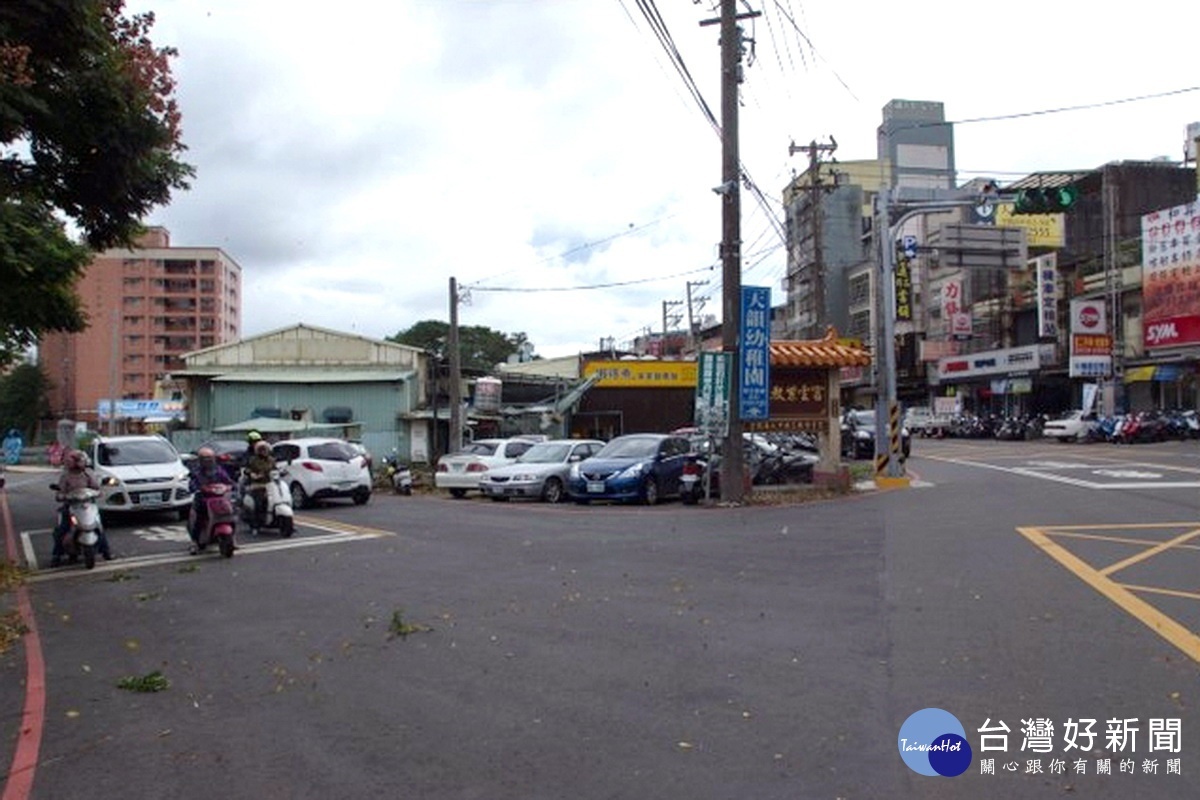 中壢區自忠三街延伸道路及周邊道路現況。