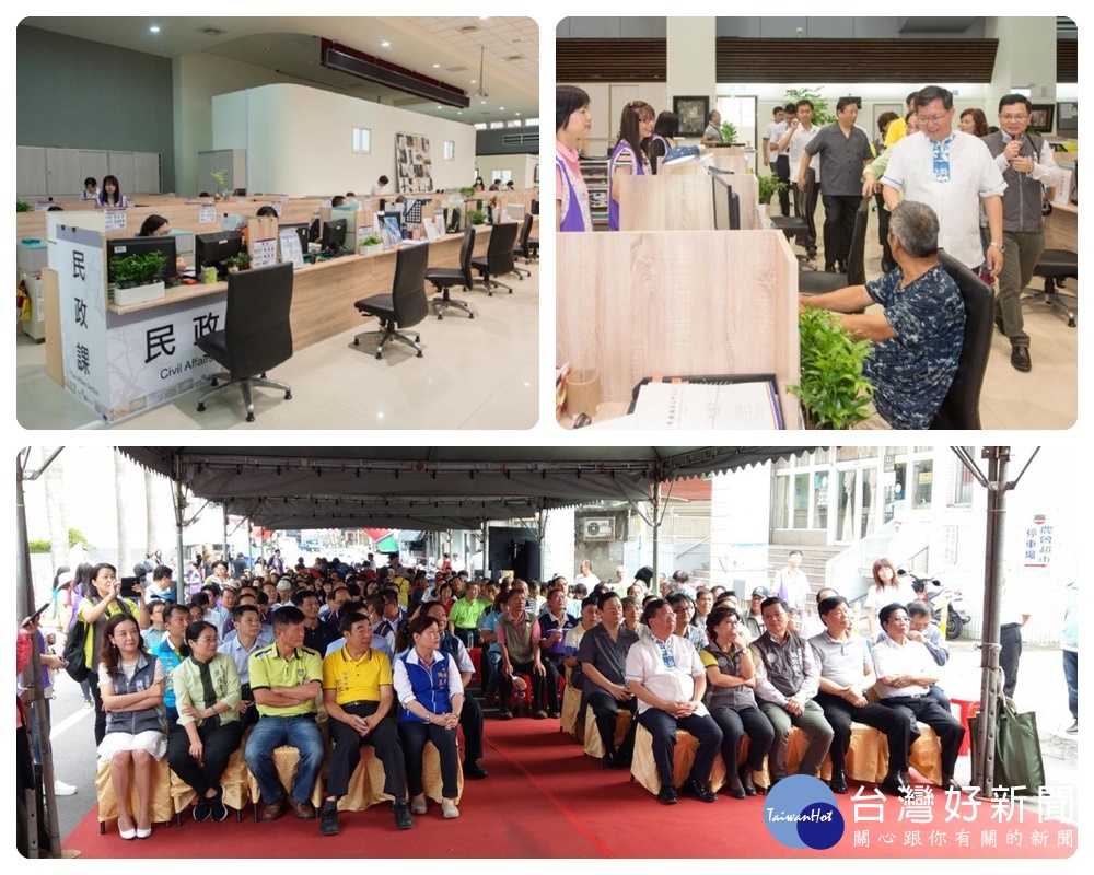 鄭市長表示，以「服務不中斷、品質不打折」的態度，提供楊梅鄉親更好的洽公環境。