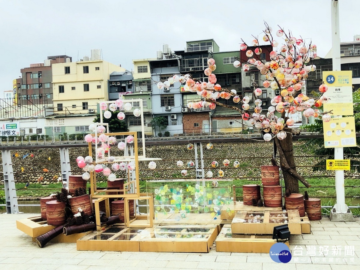 2018桃園地景藝術節其中的「藝遊中壢上河圖展區」,9月14日精彩開展。