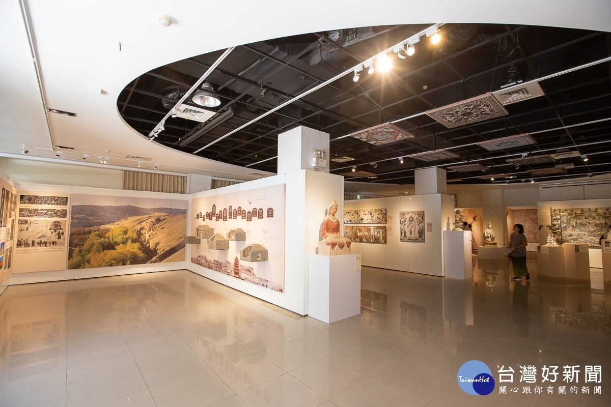 「千年萬象~敦煌文化藝術展」展場現場