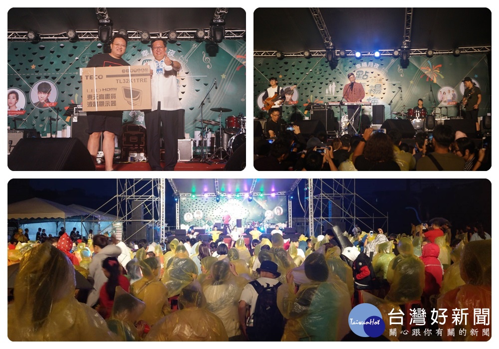 姚敦明區長表示,接續於10月10日重陽節前夕,在楊梅後火車站加場懷舊金曲音樂會。