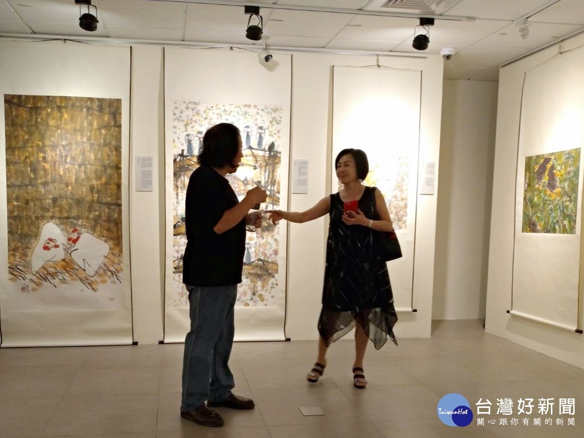 海峽兩岸藝術名家聯展　　桃園市土地公文館展出