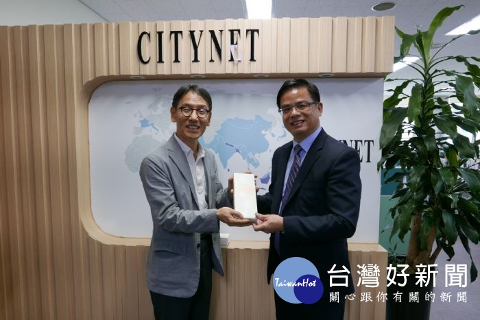 拜訪citynet副秘書長金相範