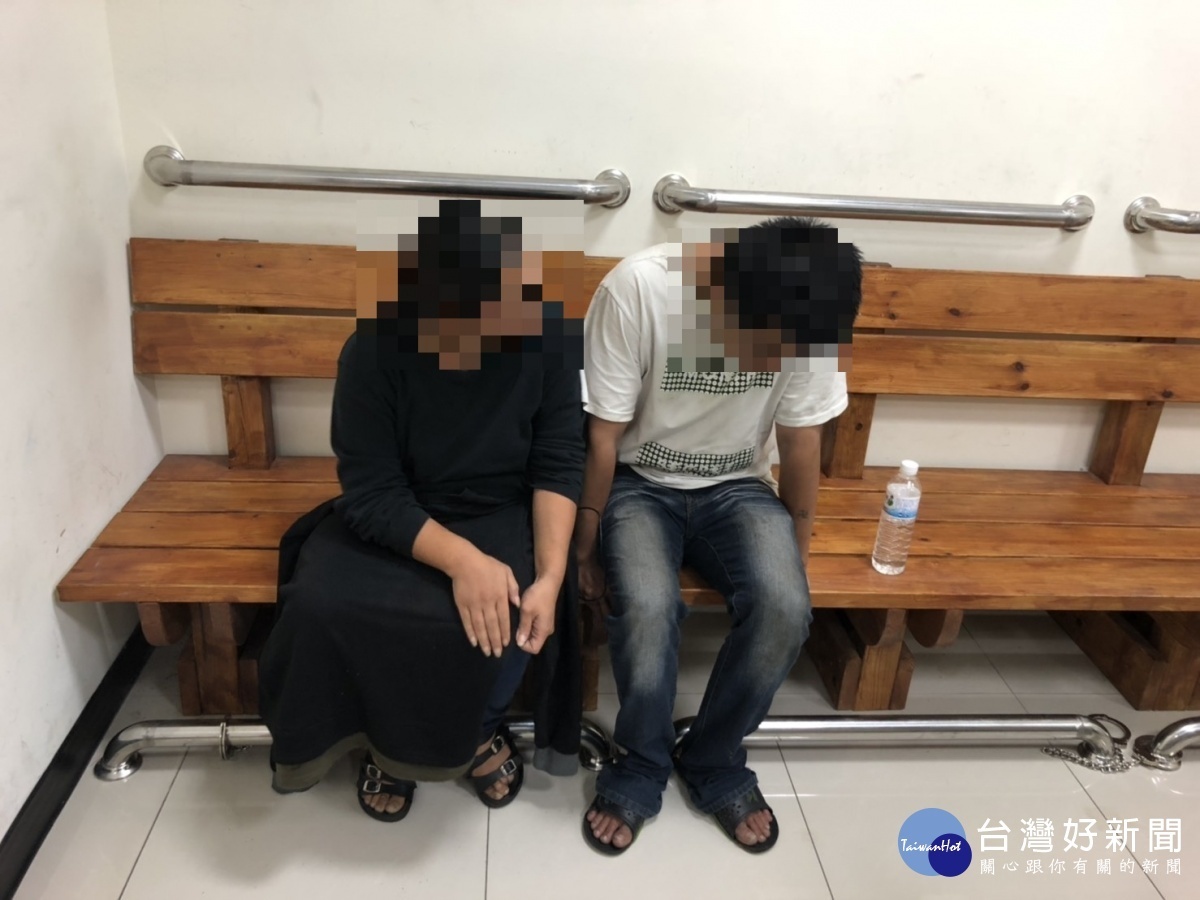 中壢分局普仁派出所查獲梁○○(男)及邱○○(女)涉嫌竊盜及毒品案,訊後依法移送偵辦。