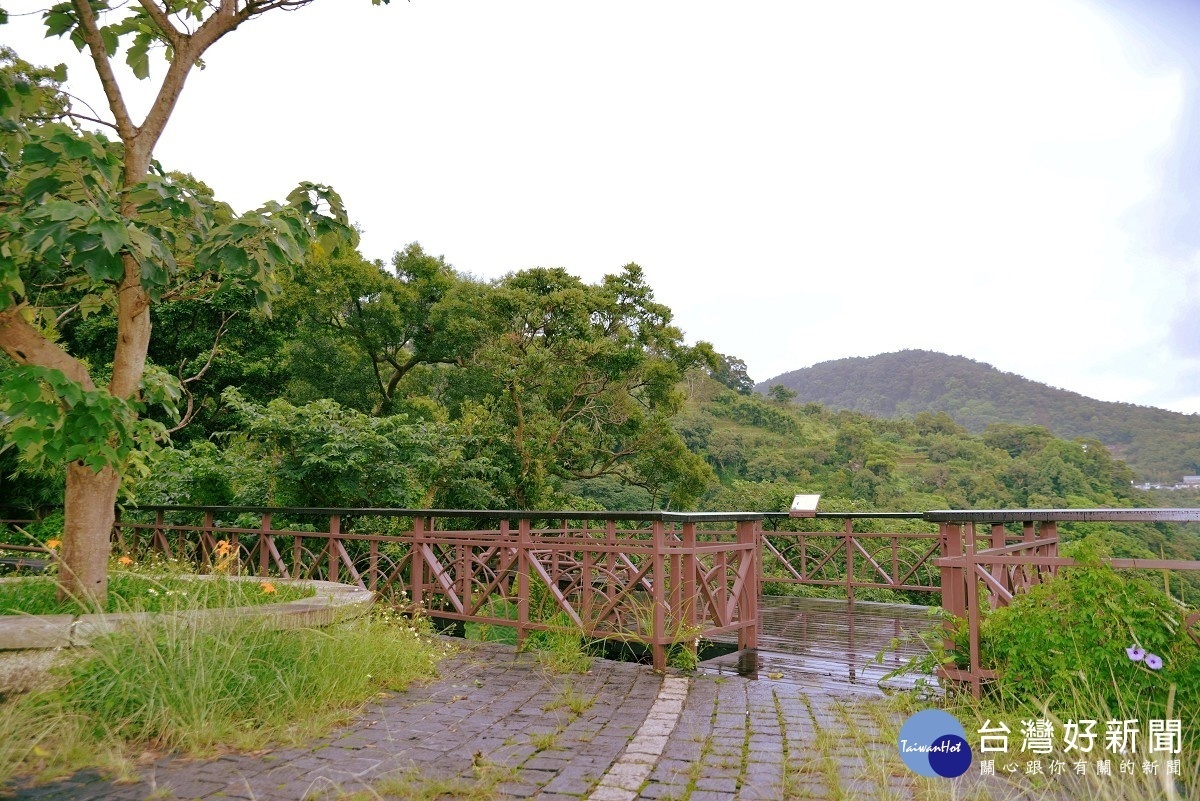 溪山鐵馬驛站景觀(圖/台北市大地工程處提供)