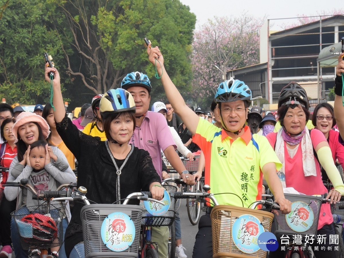 推展全民運動理念　北斗鎮舉辦綠廊觀光單車樂悠遊