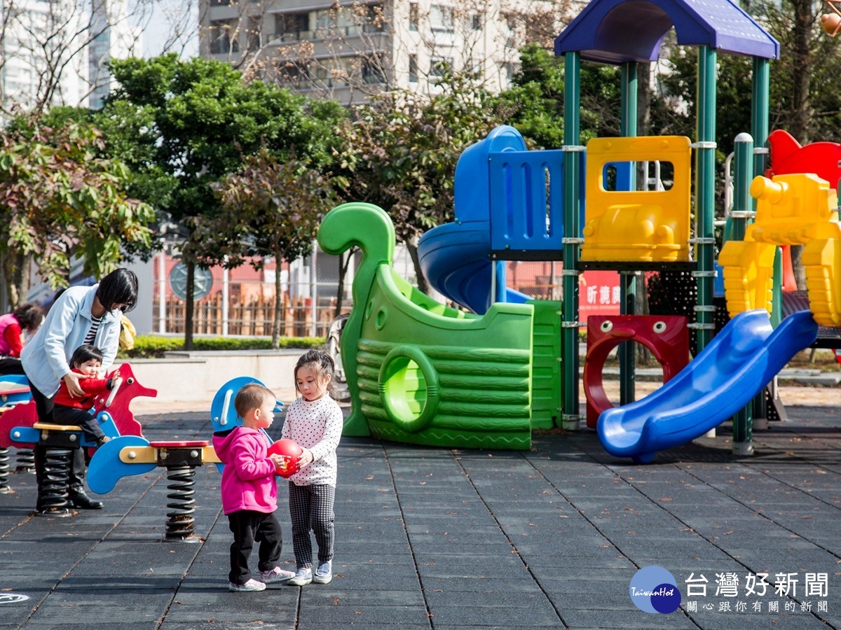 公園林立，綠帶綿延，給孩子健康成長好環境