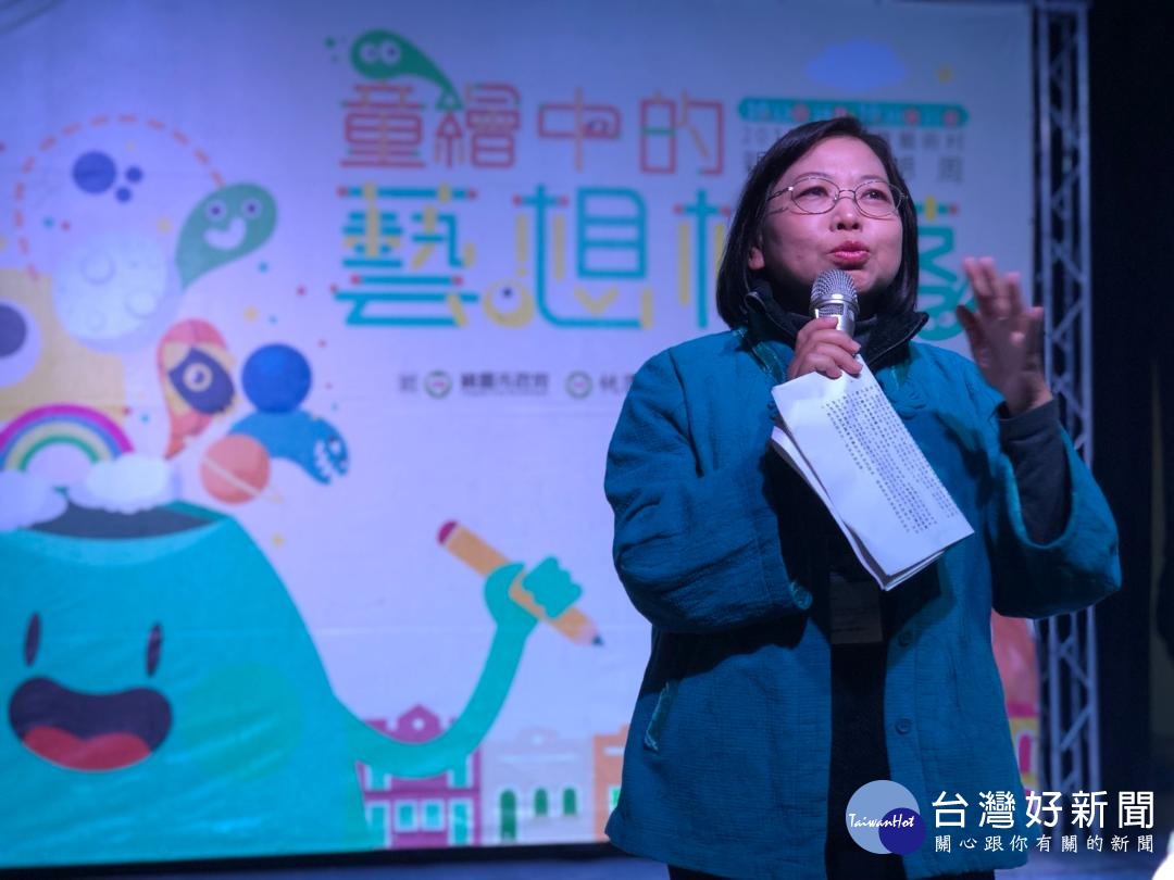 莊秀美表示,藉由DIY引導親子共同玩樂學習,啟發孩童創造力及想像力。