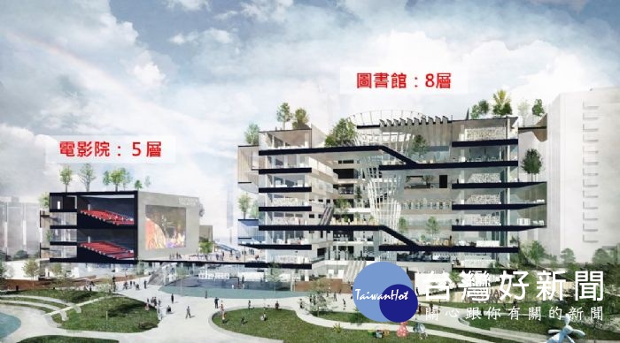 「桃園市立圖書館新建總館暨停車場興建工程」標案,減項約1.23億,自即日起至今(107)年11月13日重新上網招標。