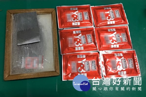 水林所員警巡邏路經一處民宅,發現飄散一股塑膠臭味,研判有人吸毒,立刻通報支援警力到場,果真查獲3名毒蟲齊聚一室。(記者陳昭宗拍攝)