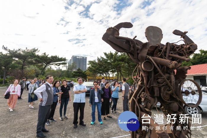 桃園市長鄭文燦前往八德區大湳森林公園，出席「八德區大湳森林公園第一期開園典禮」