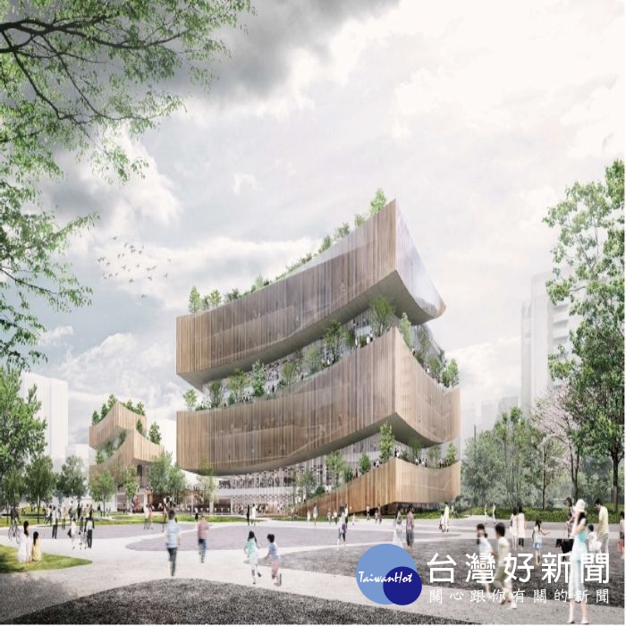 桃園市政府辦理「桃園市立圖書館新建總館暨停車場興建工程」,採最有利標決標方式,已順利開標