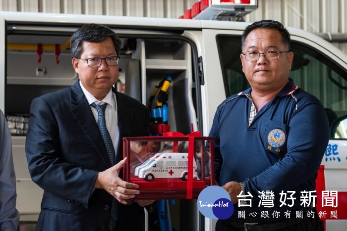 林盈璋先生捐贈桃園市政府消防局救護車
