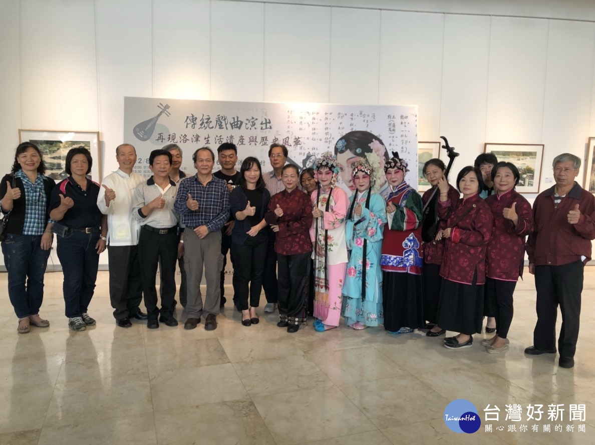 「千帆入港詠洛津」傳統戲曲演出,歡迎鄉親蒞臨觀賞。圖/記者鄧富珍攝