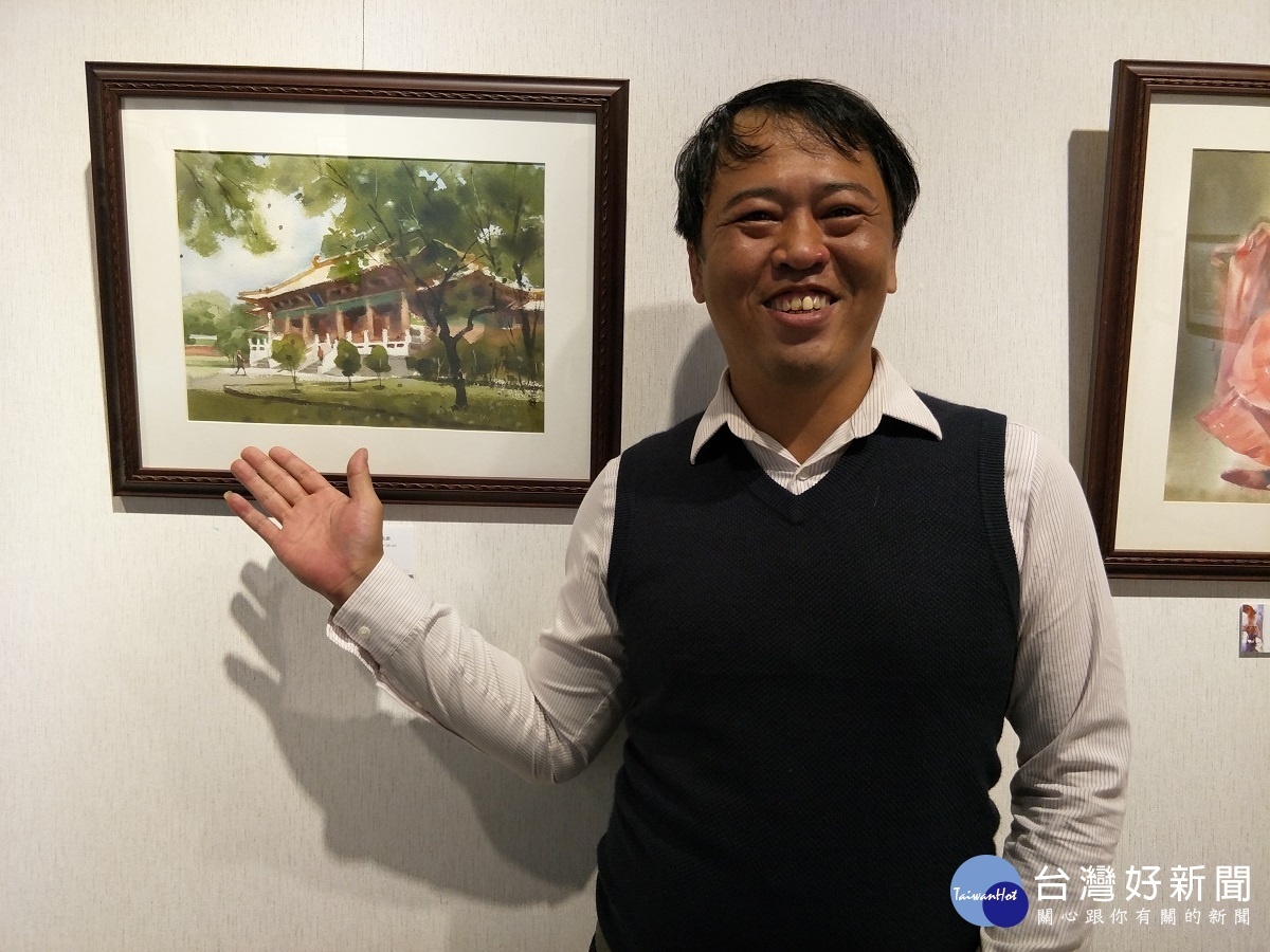 林裕清老師「詩度」生活美學。圖/記者鄧富珍攝