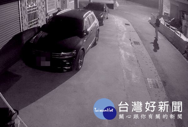 無業男子多次趁深夜竊取路旁機車置物箱或汽車車內財物得手，被害鄰居不勝其擾，憤而報警提告。（記者陳昭宗拍攝）