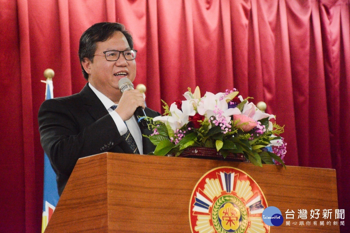 台北榮民總醫院桃園分院新任院長盧星華宣就職。