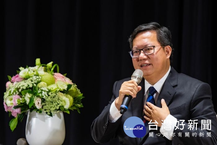 鄭市長希望透過總統協助,將重大建設儘速定案,讓市民有感,也讓桃園成為台灣發展的亮點。