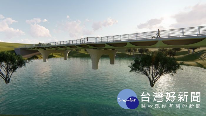 桃園市延平路延伸至和平路道路新闢工程第一期,鋼構橋工程已決標。