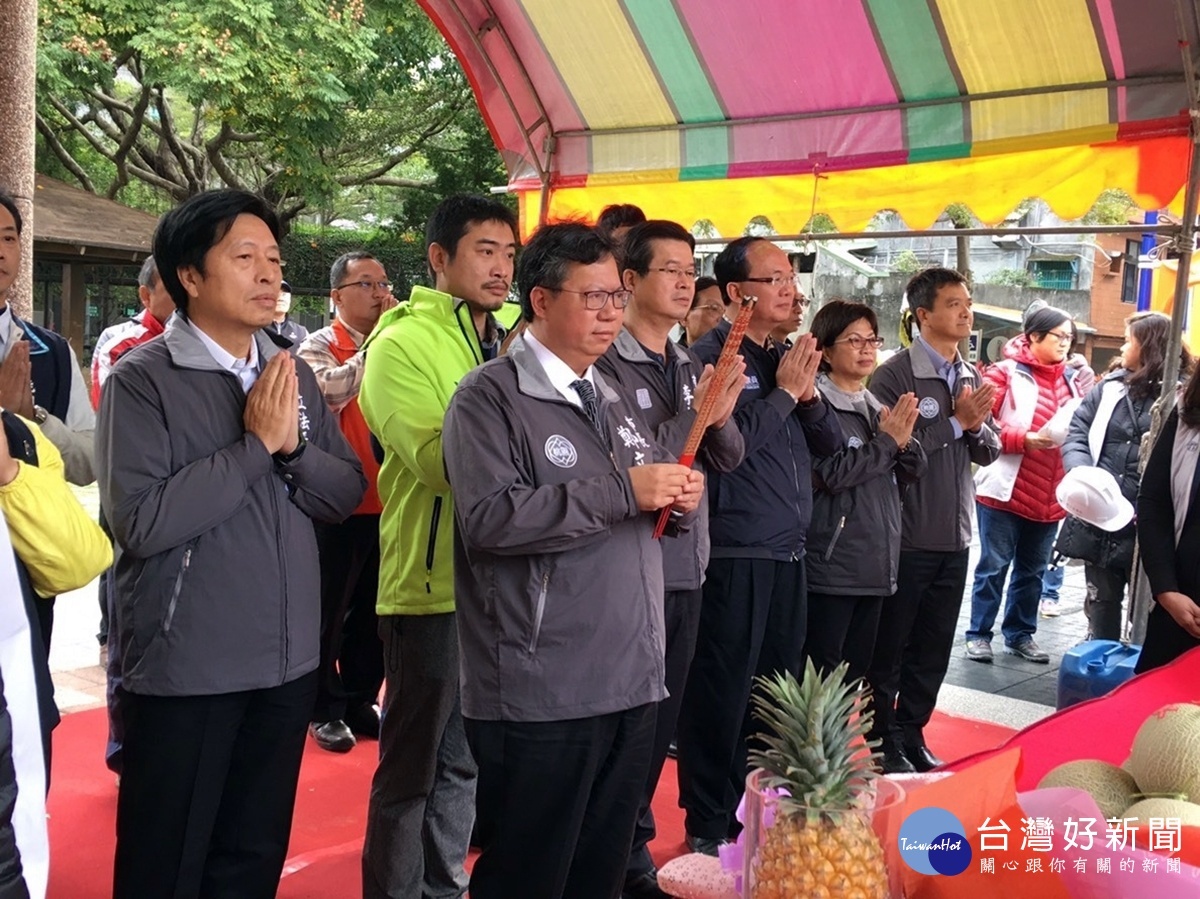 桃園區東埔市民活動中心上梁典禮 活用既有場地打造優質空間