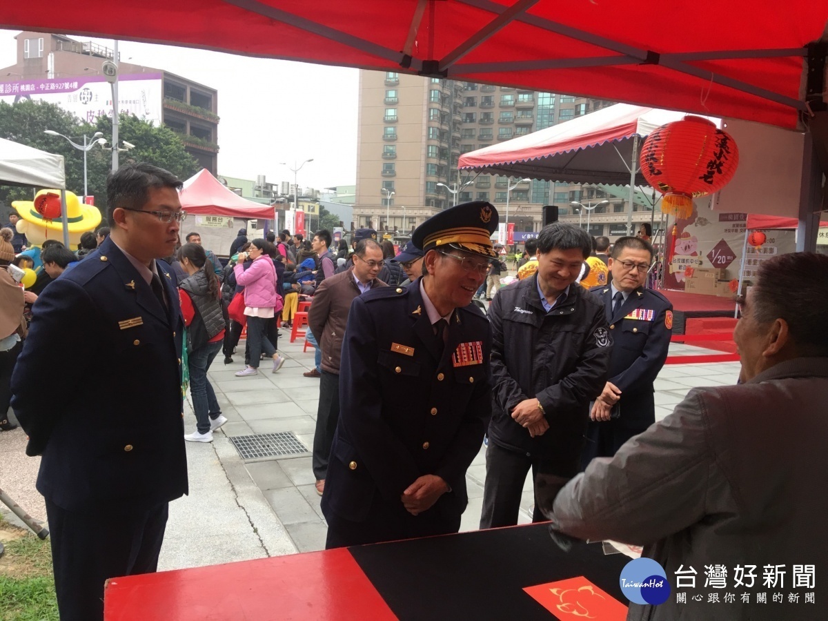 桃園市政府政風處、警察局與聯合報共同舉辦,2019桃園市歲末揮毫『豬事大吉鴻運新春』活動
