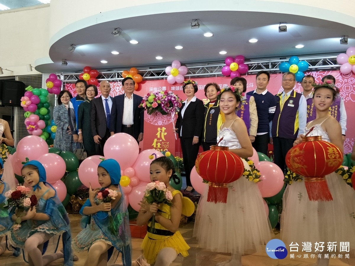 2019花在彰化即將在大年初一至元月十五日元宵節,熱鬧展開。圖/記者鄧富珍攝