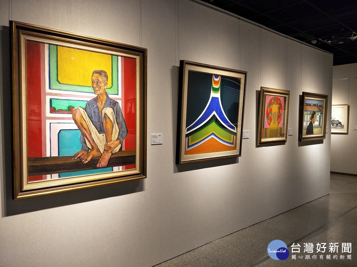席德進大師作品。圖/記者鄧富珍攝