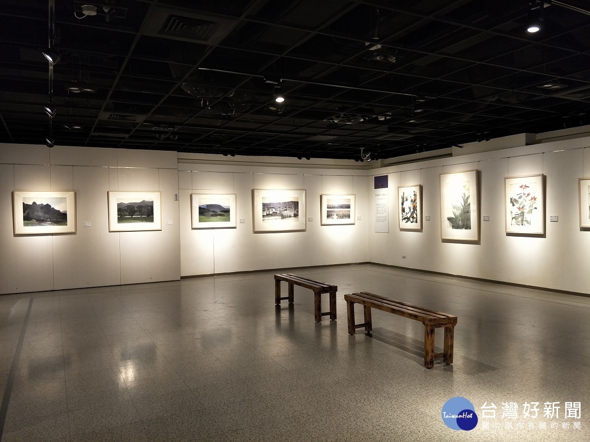 席德進的臺灣鄉土藝術特展。圖/記者鄧富珍攝