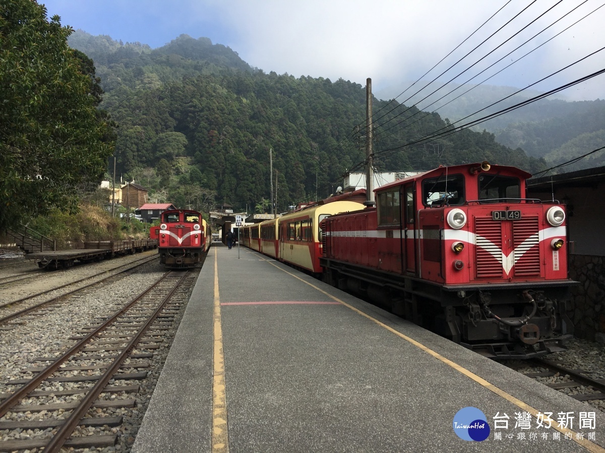 林鐵奮起湖車站(圖/阿里山林鐵及文資處提供)